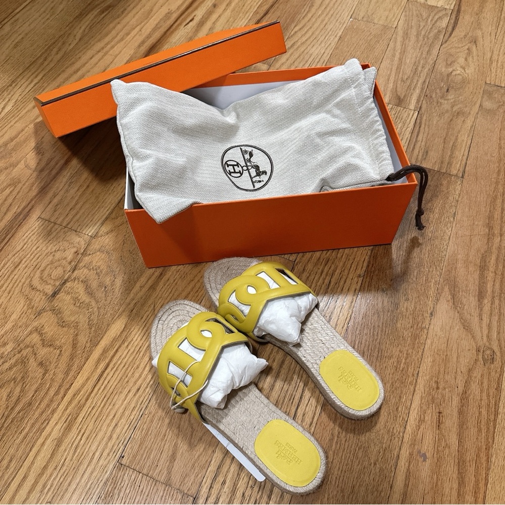 Hermes Famosa espadrille